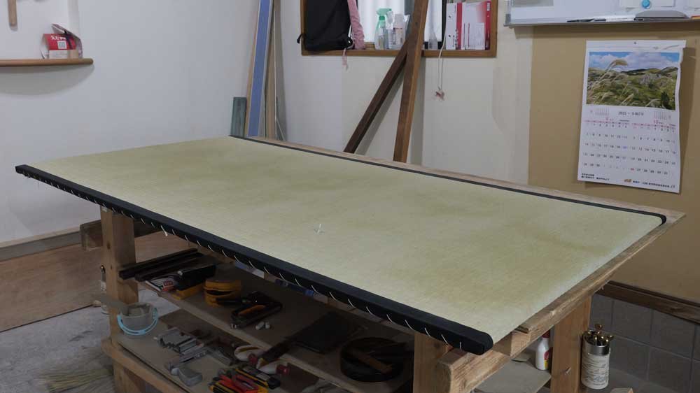 本物の畳の技術